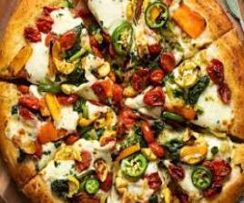 Vegetable pizza