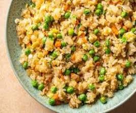 Fried rice with chicken